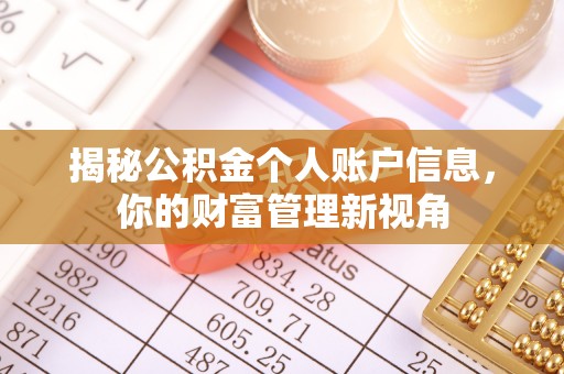 沧源揭秘公积金个人账户信息，你的财富管理新视角