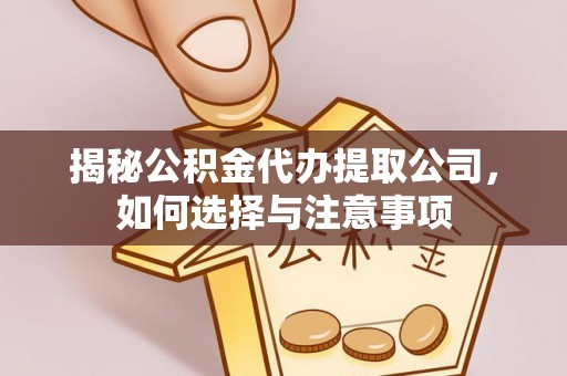 沧源揭秘公积金代办提取公司，如何选择与注意事项